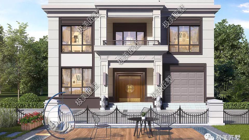 二层平屋顶别墅，外观简约大气，内里布局舒适，值得一看！