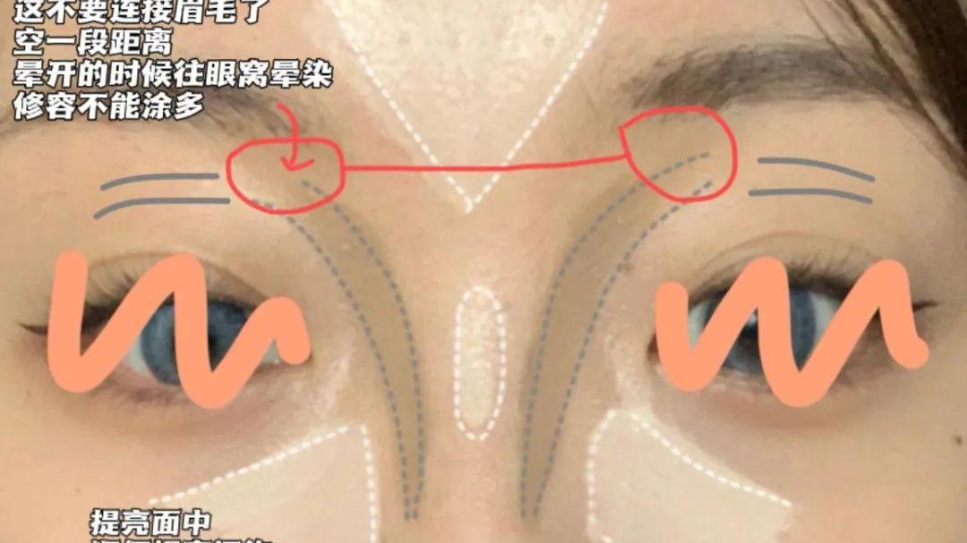 修容|塌鼻梁+凸嘴如何最大程度改善，有手就会