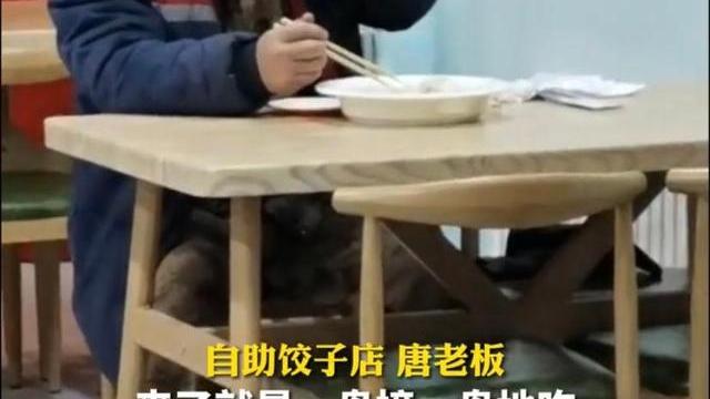 饺子|男子花12元吃自助餐，吃了100个饺子，老板：盘里剩的全是饺子皮