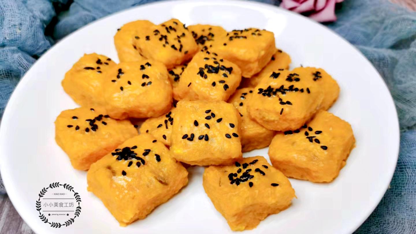 南瓜饼|红薯和它是天生一对，隔三差五吃一次，养胃健脾，精神满满过冷秋