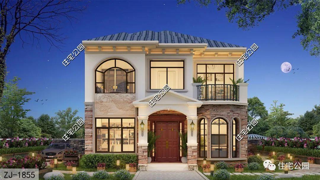 9×14米二层欧式别墅，每层独立居住，创造舒适生活