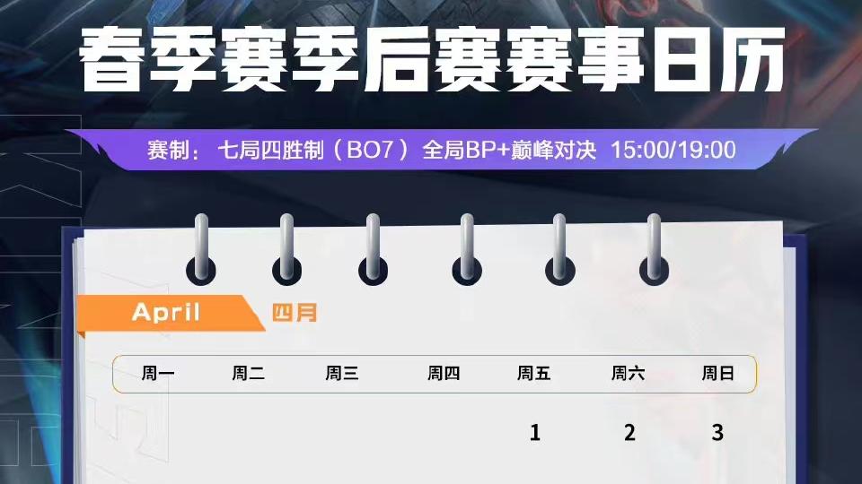 kpl|KPL季后赛赛程出炉，仅9个比赛日，又是经典的“S5打A1”，蠢哭了