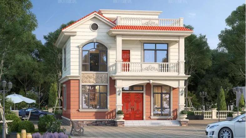 占地96平二层别墅，21万拥有5房2厅大露台，小户型玩出大花样