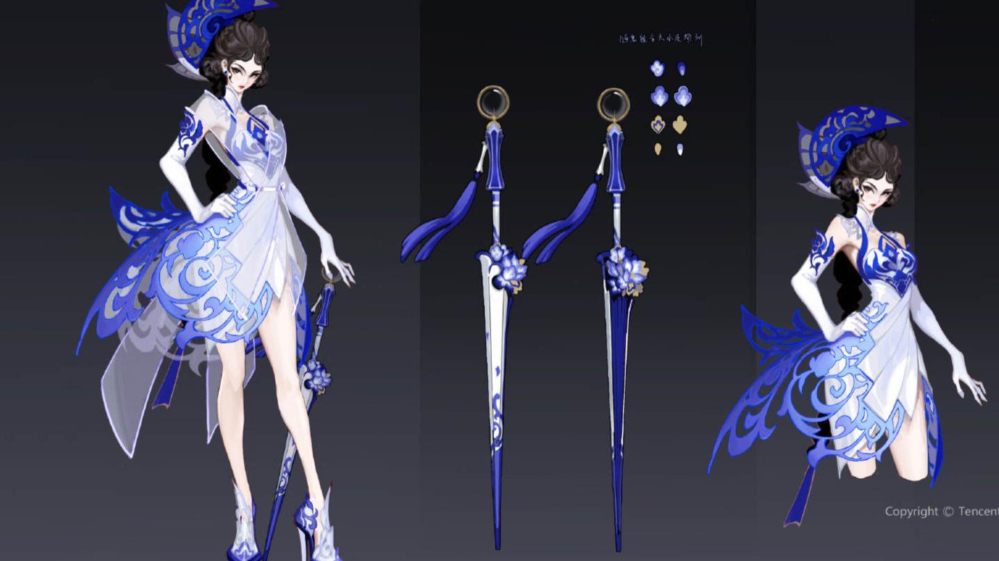 李白|露娜新传说形象首爆，李白水墨风史诗海报巨帅，蒙犽有个好消息