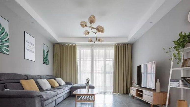 40天装好的90㎡极简北欧，全包就花5万，清新敞亮好温馨！