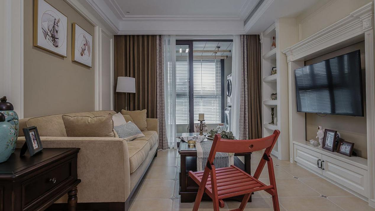 巧妙利用空间，轻美式风格也能很有魅力，家里的猫咪也喜欢