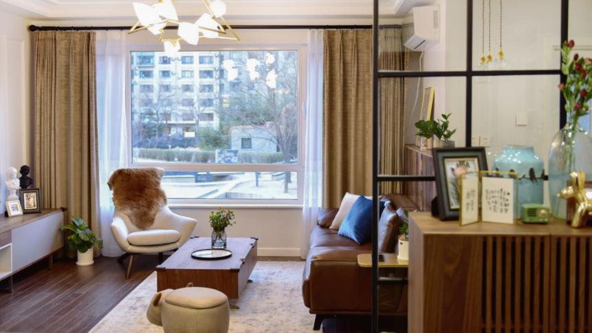 为宝宝打造的小家，开放式厨房处处都有新景象，混搭风好完美