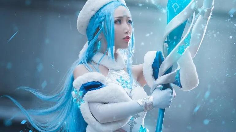 非人哉|cos：王者荣耀冰雪女王王昭君cos正片@仙儿