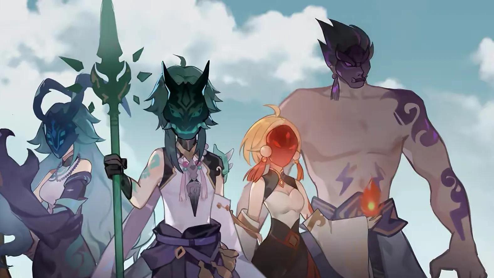 原神|原神：抽满命不亏的角色，除了公子还有四个，不怕针对能用到关服