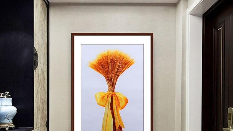 玄关适合挂什么画？人间风光，视觉盛宴，姹紫嫣红，最能治愈人心