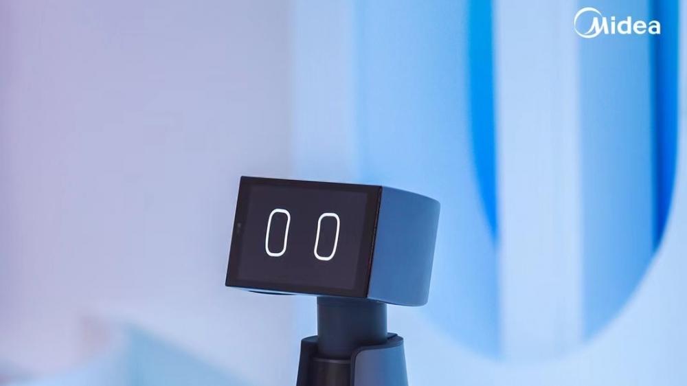 机器人|美的首款家庭服务机器人自带“投影属性”，这意味着什么？