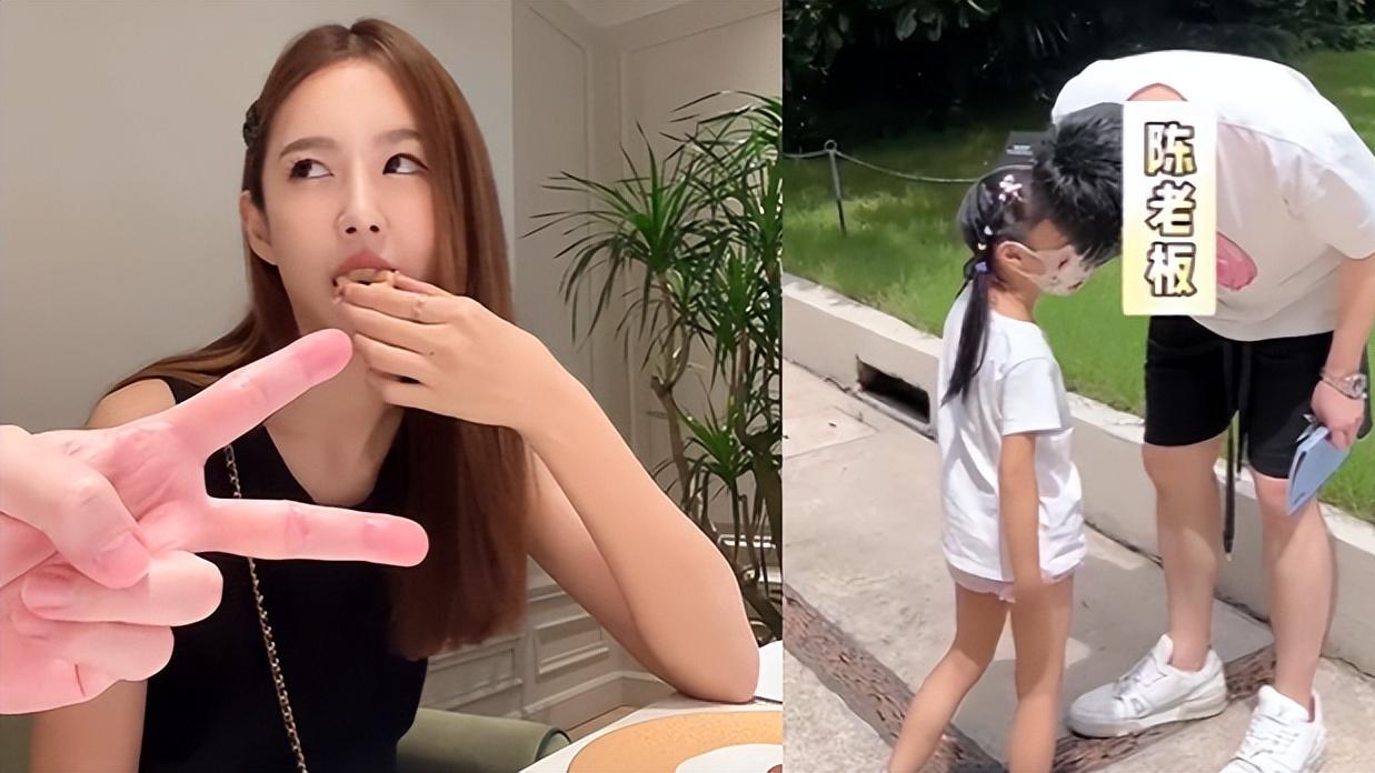 陈赫|陈赫张子萱大方秀恩爱，高档餐厅吃饭显阔绰，带女儿院子里游泳