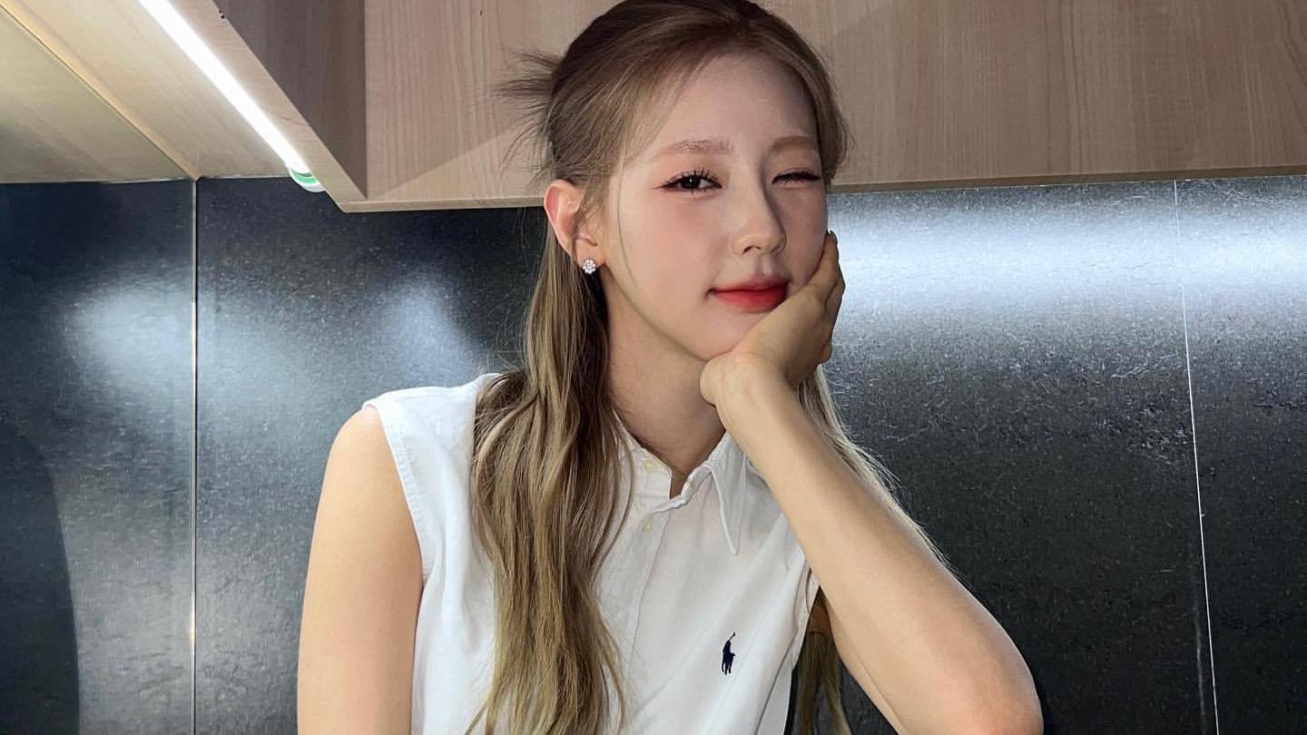 赵美延|“漫撕女”般华丽，(G)I-DLE赵美延晒近照，清爽夏天里的活泼美貌