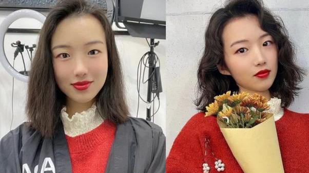 姐姐|烫烫染染就是不一样，差别真大，感觉像换个人