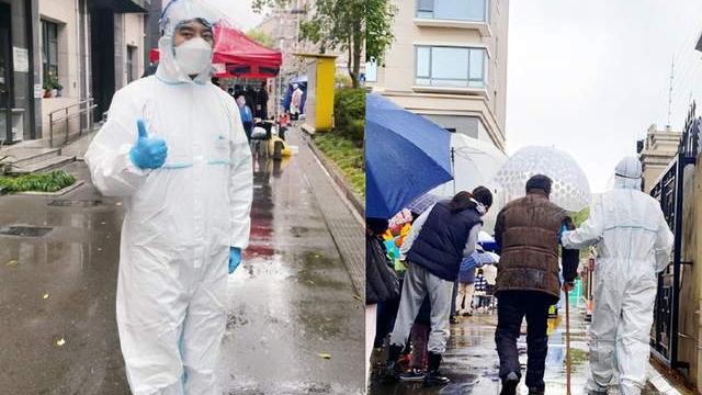 张杰|45岁陈龙当防疫志愿者累瘫！头发泛白胡子拉碴，躺床上一脸憔悴