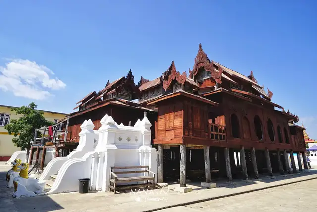 寺庙|这个缅甸镇子，静谧安宁适合度假，镇口有神奇洞穴佛像