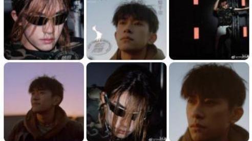 易烊千玺|易烊千玺罕见晒出近照，长发披肩，引网友热议