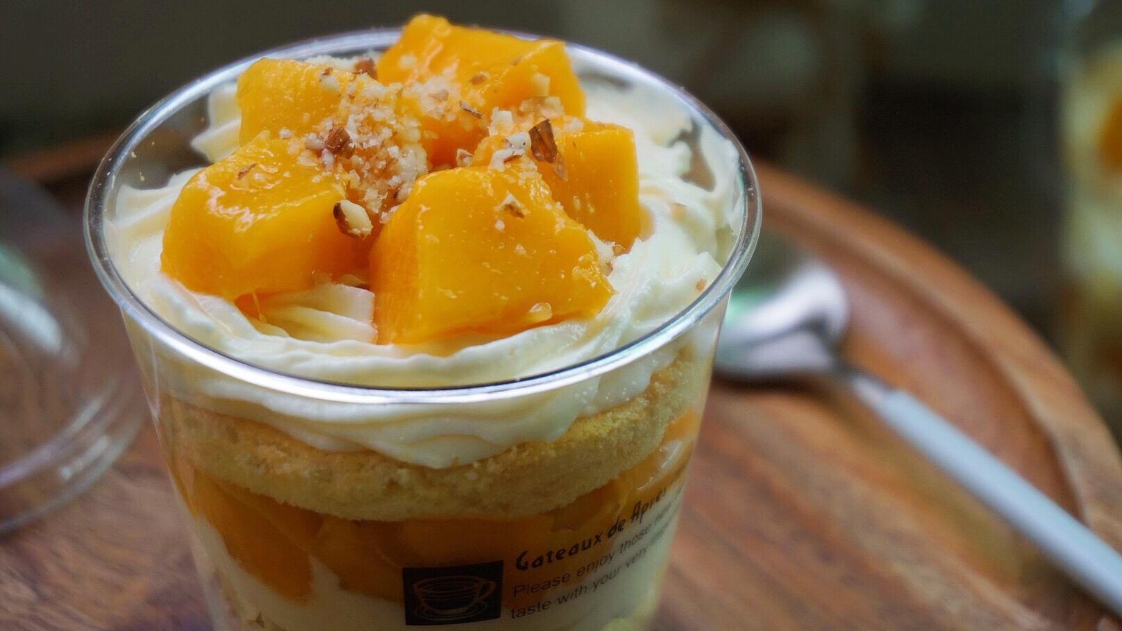 蛋糕|春天吃芒果的季节到了，香甜可口，真是太好吃了