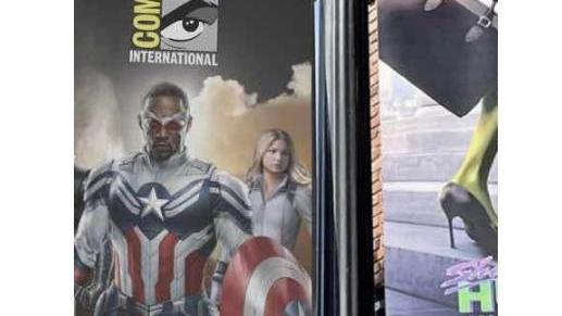 美国队长4|《美国队长4》动漫展海报，暗示莎伦·卡特仍是一个亦正亦邪的角色