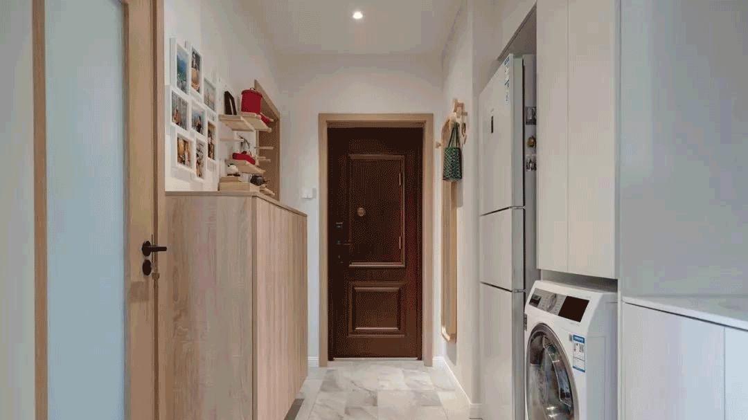 她家56㎡，坚持全屋打满柜子，美观又实用，太有远见了！