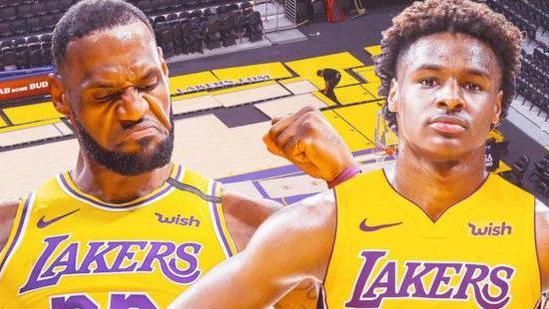勒布朗·詹姆斯|21岁！NBA詹姆斯儿子公布恋情，身材极其出众，退役前有望当爷爷