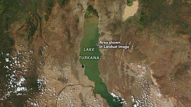 九寨沟|面积约6405平方千米，东非第四大湖泊，图尔卡纳湖为何湖水翠绿？