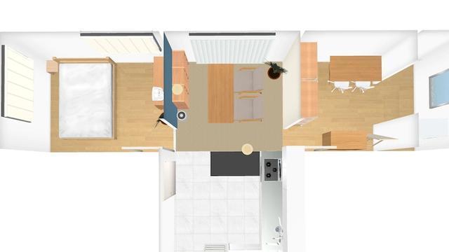 28岁小伙儿晒出55出租房，坚持每天一收拾，让人赏心悦目！