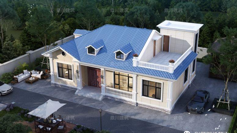 18款一层农村别墅，三分菜地，十分闲适，一日三餐四季