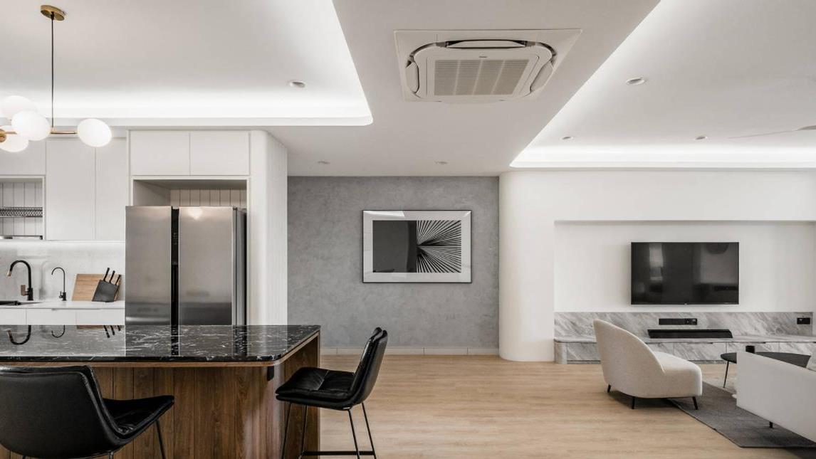 她家140㎡，装完看着比200㎡还宽敞一倍，难怪邻居都当做样板房了！