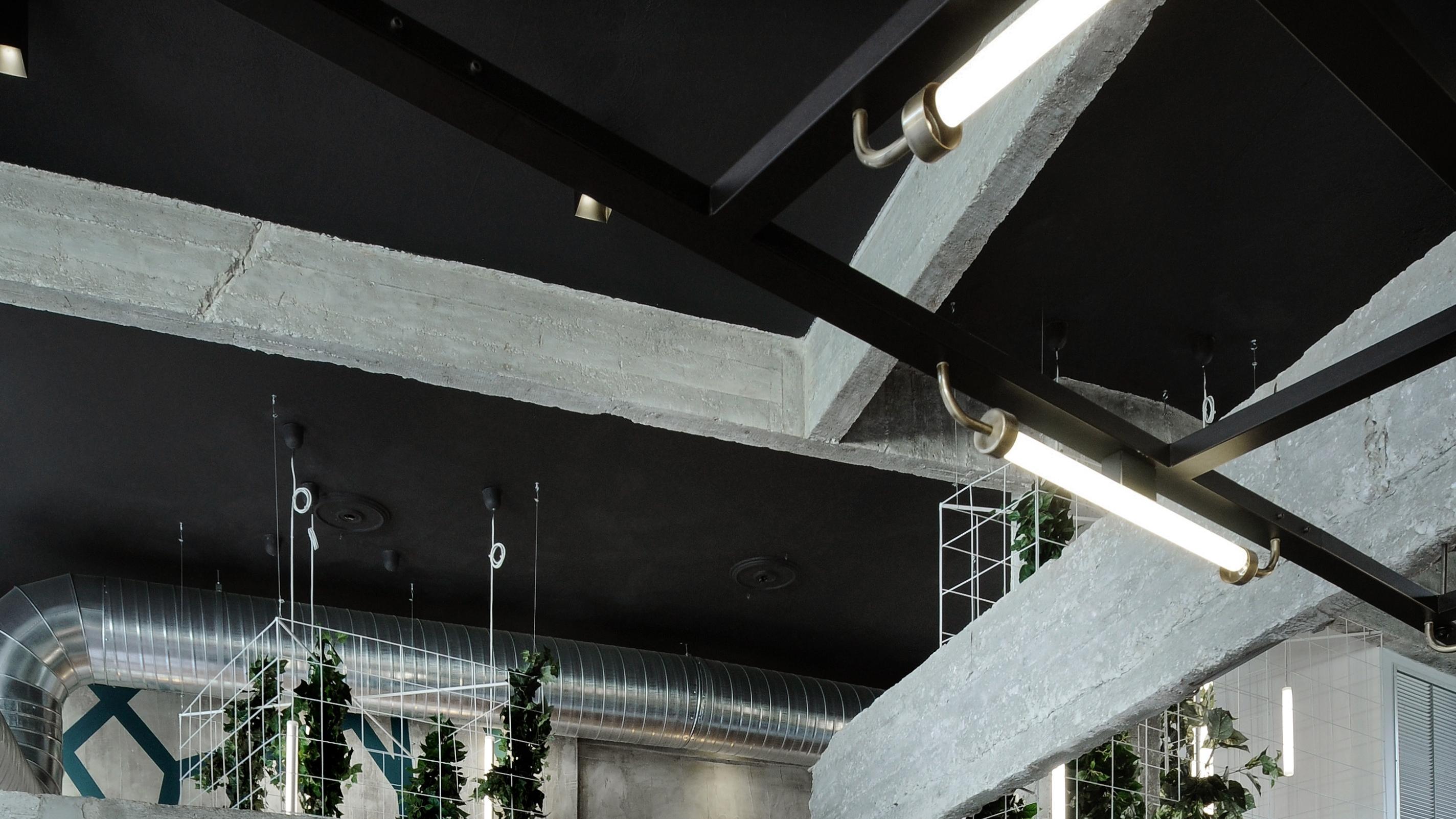 餐厅设计丨轻工业风的咖啡厅