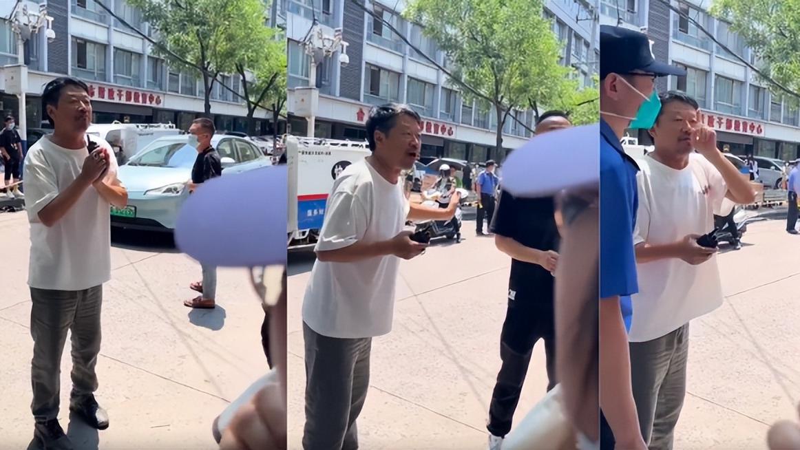 胡歌|胡歌拍戏遭大量路人围观，请多名保安维持秩序，导演亲自出面处理