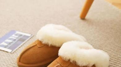 冬日里的家居温暖，是羊毛拖鞋给的