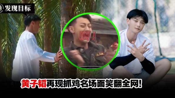 |《新游记》黄子韬再现抓鸡名场面！无障碍交流被网友调侃