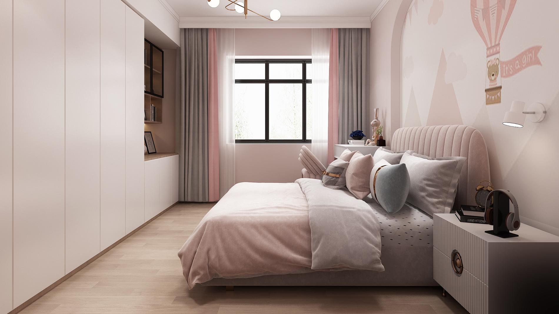 【鲁班装饰】保利玺樾220m2北欧风格 柔和有机