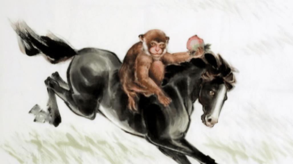 硕士研究生|一位领导在办公室挂一幅画，画上一只猴骑着一匹马，是啥意思？