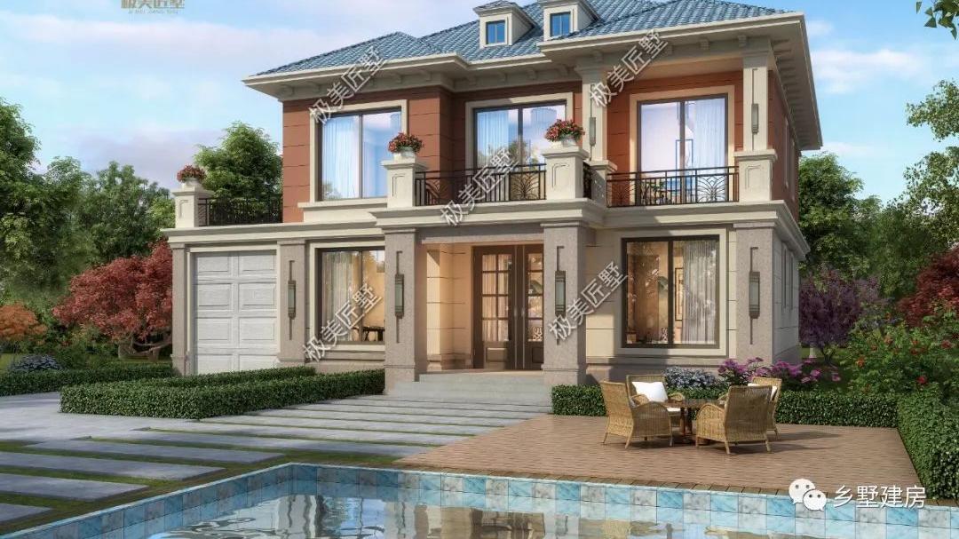 5款漂亮的乡村蓝屋顶别墅，确认过眼神，遇上对的房