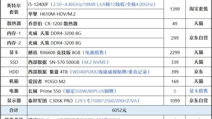 硬盘|聊一套性价比超高的5000元主流装机方案