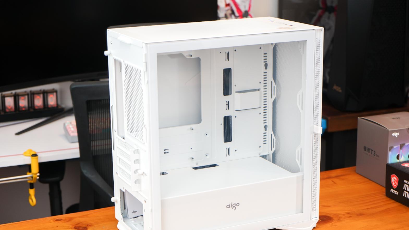 aigo|镂空设计加持，性能释放更澎湃！aigo YOGO M2高性能版机箱评测
