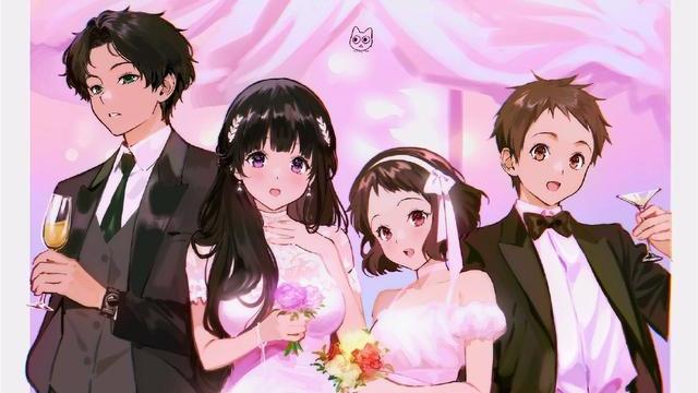 |冰菓：S2手绘婚后的千反田爱瑠太太距折木淋雨已经过去了8年