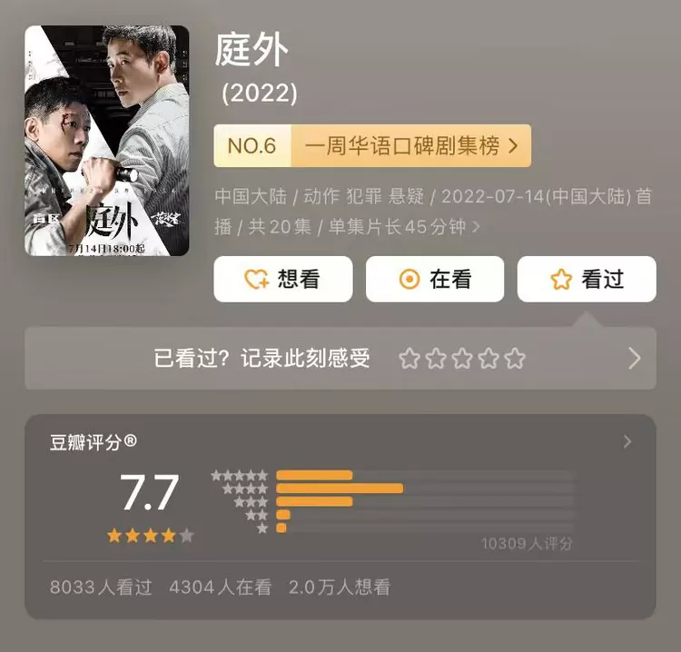 罗晋|年龄相仿，演技却差很多，对比《庭外》才懂，夏雨和罗晋的差距