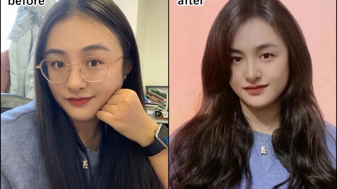 发型 过年换什么发型好？先看看她们的满意发型 .