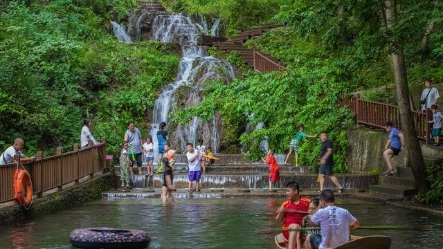 |河南旅游避暑玩水，端午节到洛阳王府竹海景区，适合带孩子老人玩