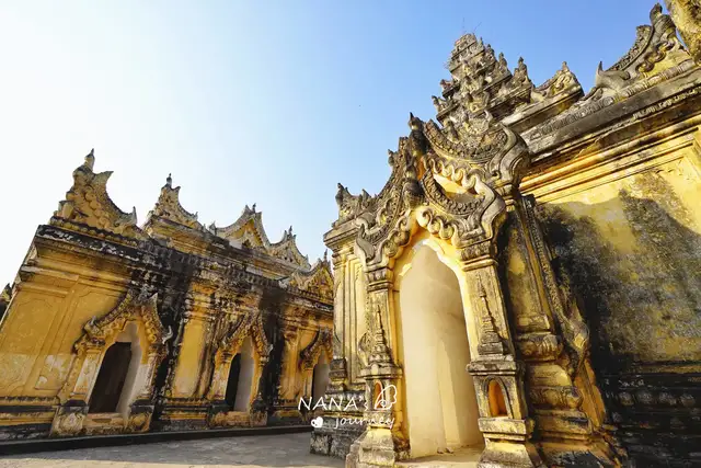 南澳岛|缅甸曼德勒的这个古城，有嫩黄色美丽寺庙，温柔的仿佛皇宫