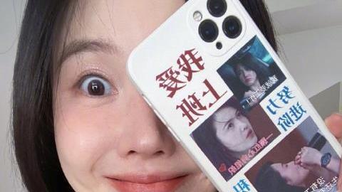 |杨子姗产女后复工，身材比孕前还要瘦，自拍眼睛瞪得像铜铃超欢乐