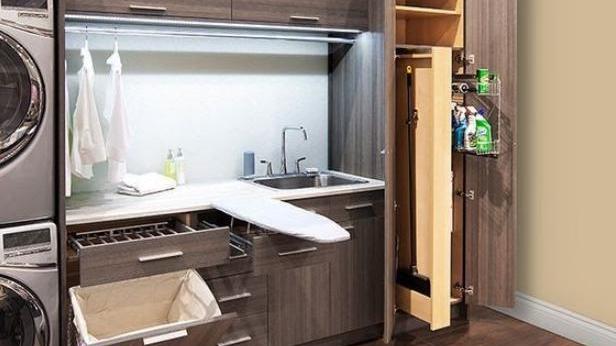 家再小也要腾出2，打组合柜多造一个家政间，洗衣晾晒不放阳台