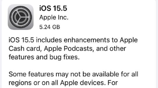iOS|iOS15.5 RC版本推送，解决WiFi信号问题，iOS 16名单再次变动