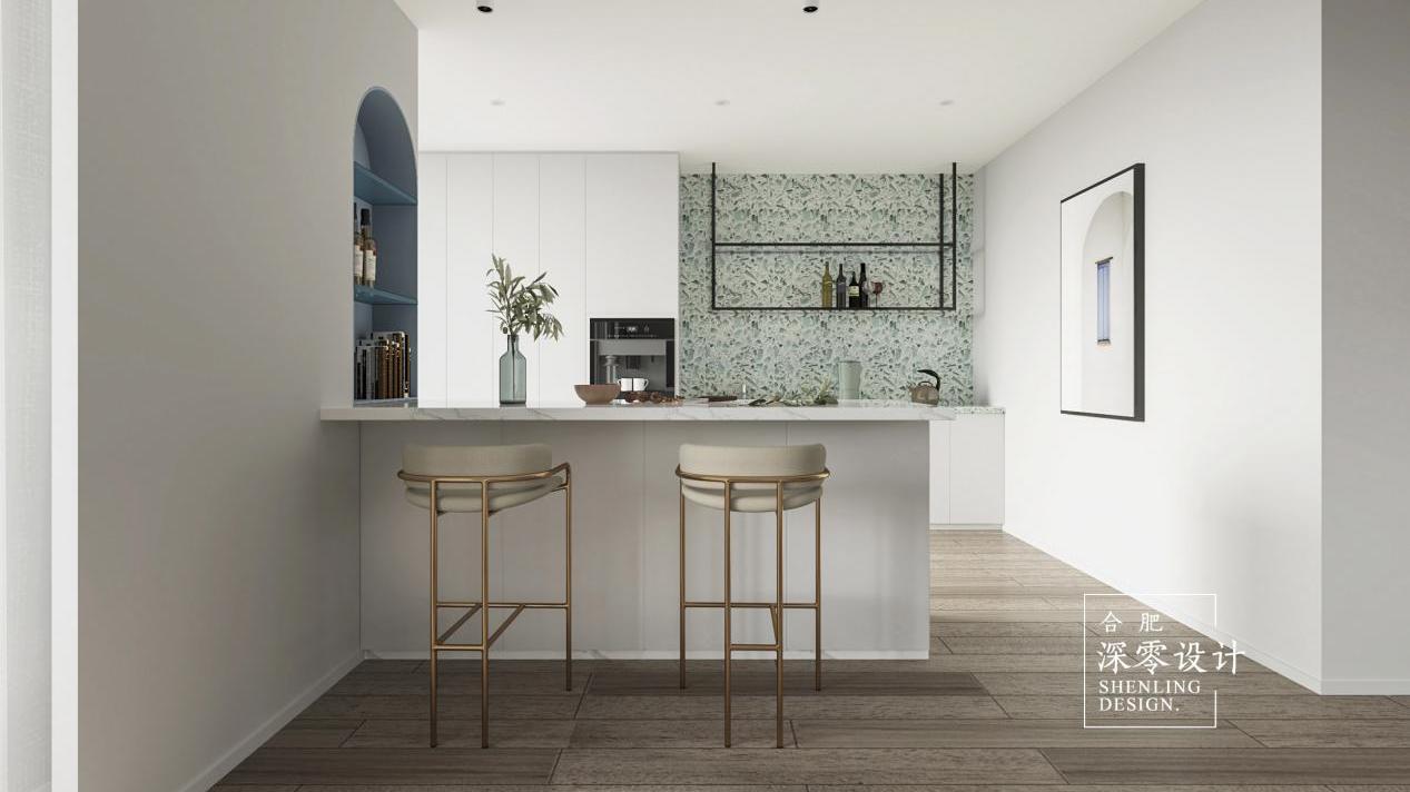 自从看见她家厨房，我也把厨房拐角利用起来了，打个储物间收纳翻倍