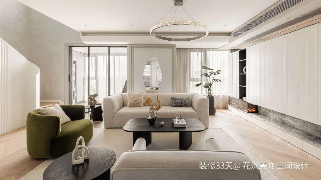 装修设计：280平高级质感顶跃豪宅