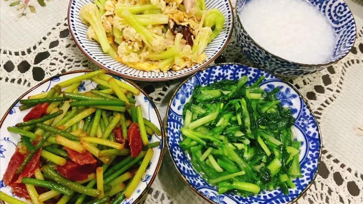 荷兰豆|同样是回家吃饭，先看婆家，再看娘家，网友：没有对比就没有伤害