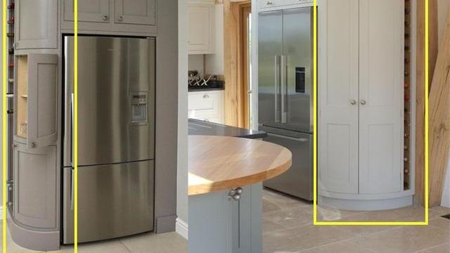 橱柜拐角弧形设计，这招要是早点学会，也不用再为厨房收纳苦恼了